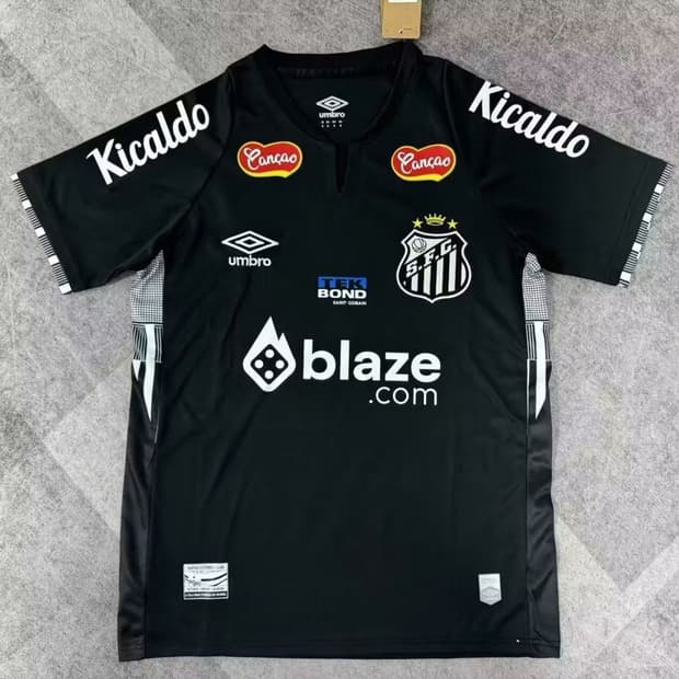 네이마르 산투스fc 축구유니품 반팔 블록코어