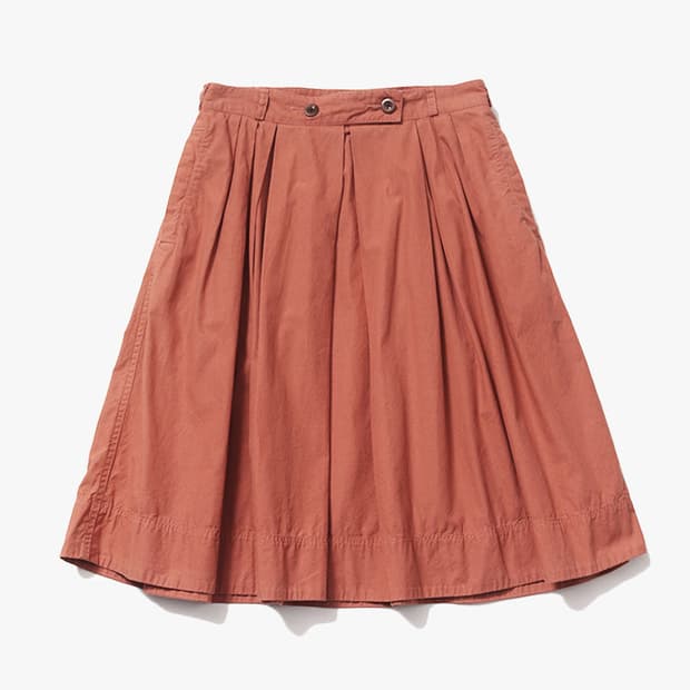 MHL. - NATURAL DYE POPLIN SKIRT