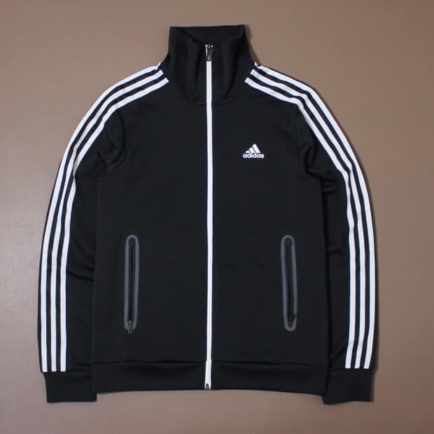 Adidas 아디다스 검흰 트랙탑 져지