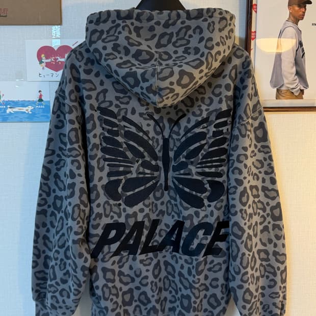 [M] 팔라스 x 니들스 후드 블랙 - 24FW