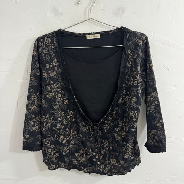 oriental layered top