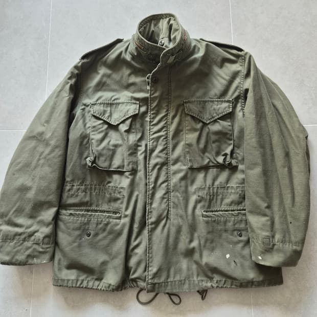 1977 M65 필드쟈켓 라지-숏
