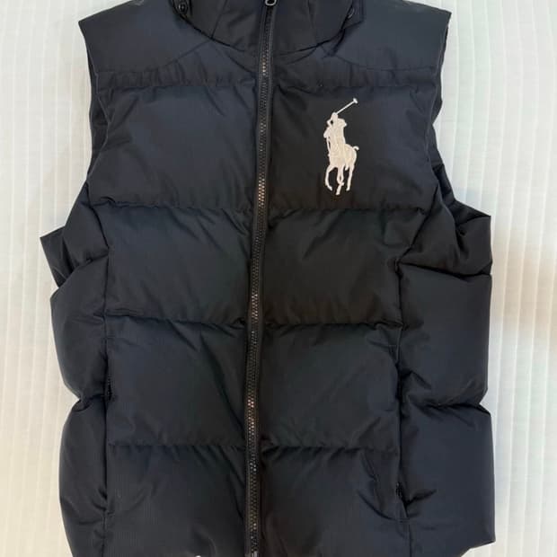 폴로 빅포니 패딩조끼