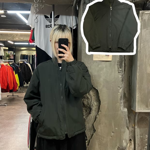 입생로랑 점퍼 카키 95  #csz1998 