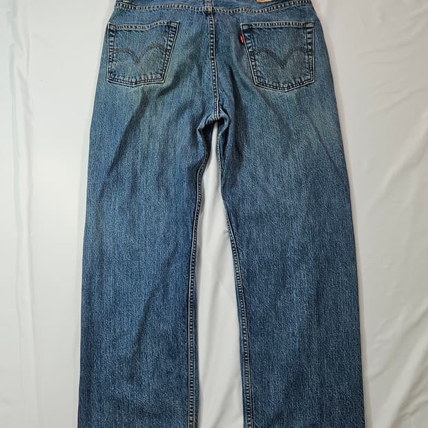 00s 리바이스 509 빈티지 데님팬츠 워싱 진 청바지 38