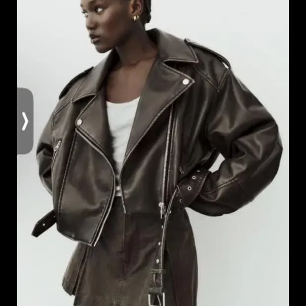 자라 라이더재킷