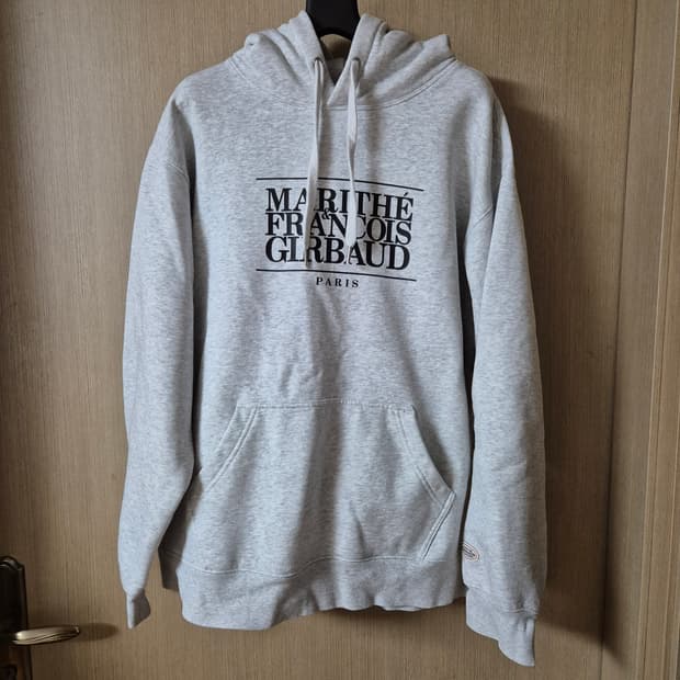 마리떼프랑소와저버 회색 후드티 XL
