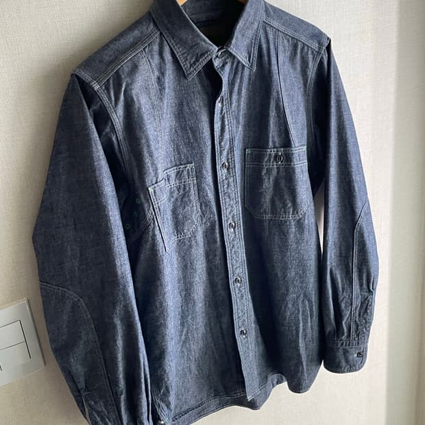 나이젤카본 뉴메디컬 샴브레이 셔츠 46