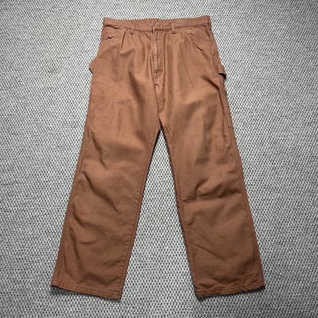 언유즈드 덕 페인트 팬츠 브라운 3