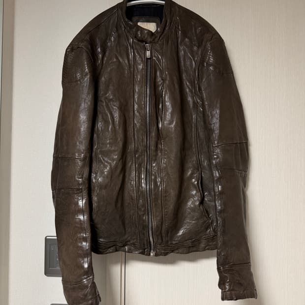 램스킨 양가죽 레더 자켓