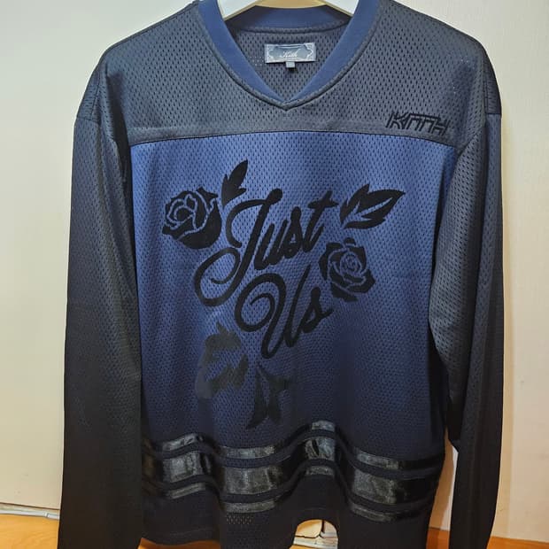 L) 키스 KITH 25FW Malik 롱슬리브 메쉬 져지 긴팔티