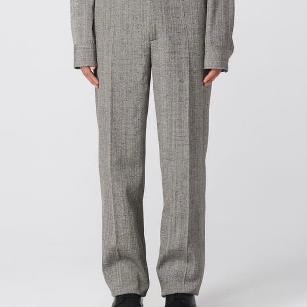 보테가베네타 멜란지 실크&비스코스 팬츠