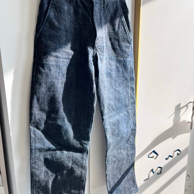 ptry nonwashed 데님 (소킹 완)