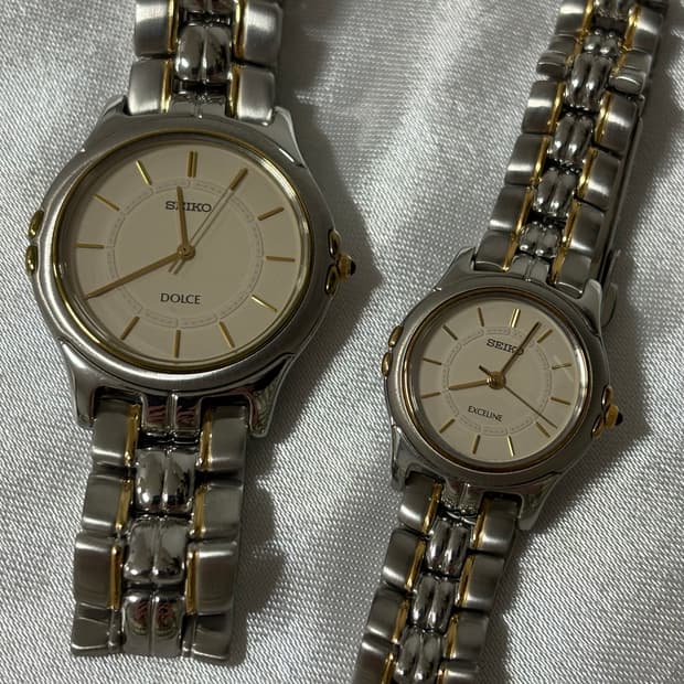 Seiko 세이코 돌체 8J41 & 엑셀린 2J31