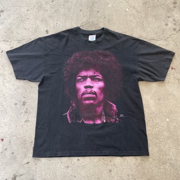90s Jimi Hendrix Purple Portrait T(1994)