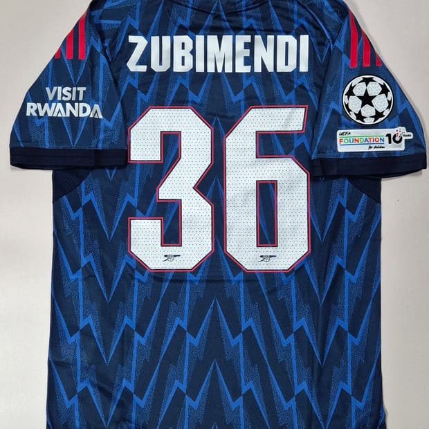 25-26시즌 아스날 수비멘디 어웨이 유니폼 L사이즈