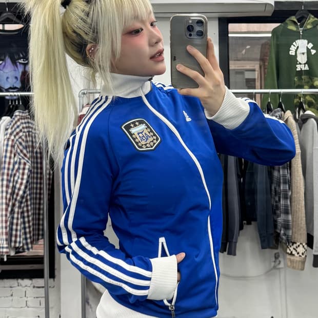 아디다스 아르헨티나 트랙자켓 져지