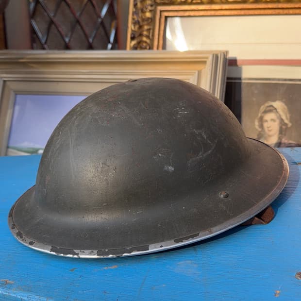빈티지 소품 1950년 WWII 영국군 철모
