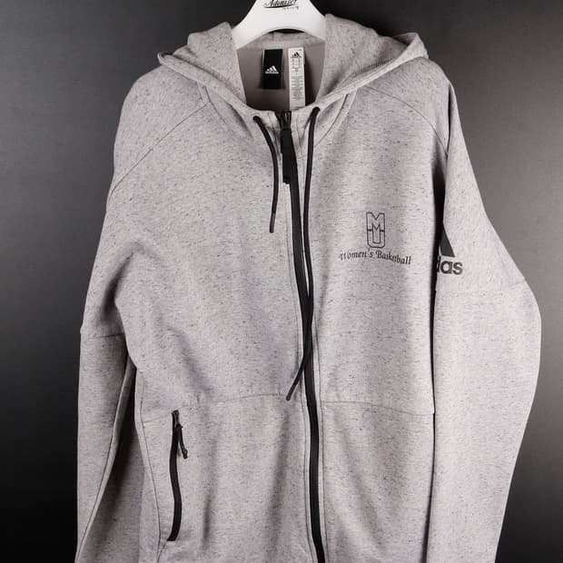 아디다스 몰트니마대 로고 후드집업