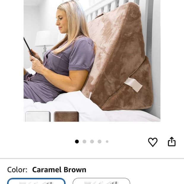 미국 브룩스톤 Brookstone 정품 4in1 베드웨지 메모리폼 쿠션