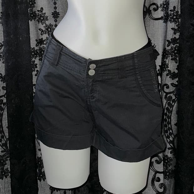y2k Dark Gray Shorts