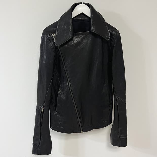 릭오웬스 09FW "CRUST" Berger 레더 자켓 