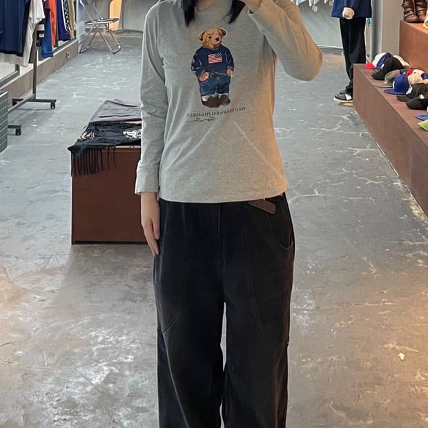 폴로 랄프로렌 폴로베어 슬리브티 H1233