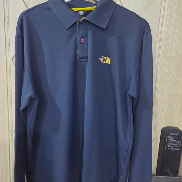 노스페이스 남성 긴팔 카라티