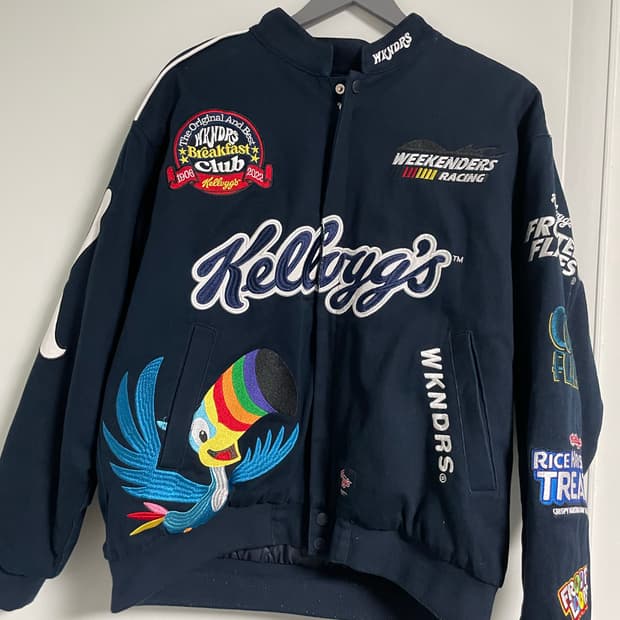 위캔더스 켈로그 레이싱 자켓 M