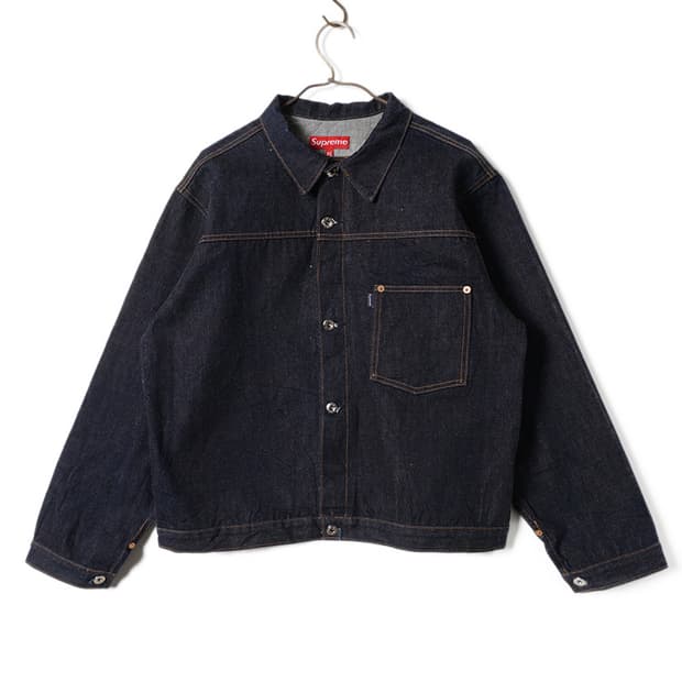(구매) 90s 슈프림 1세대 셀비지 데님 자켓 L