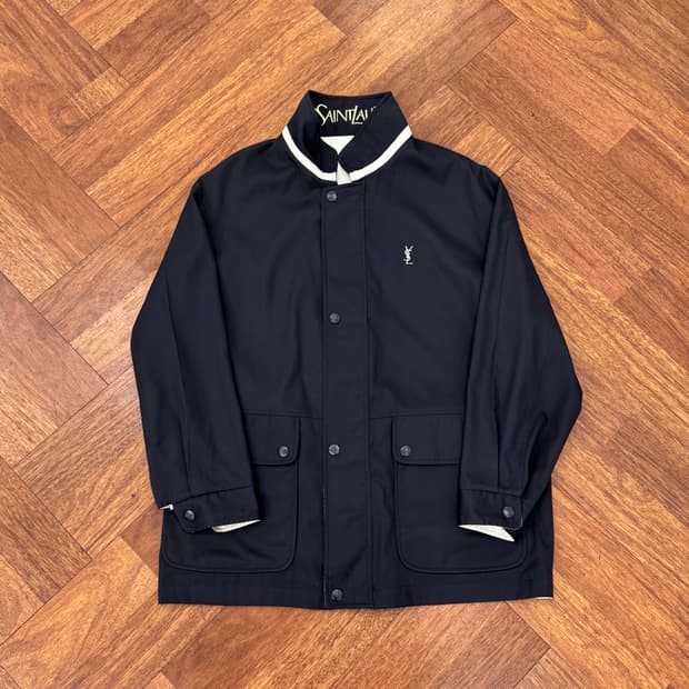 95(L) YSL 입생로랑 양면 리버시블 자켓 
