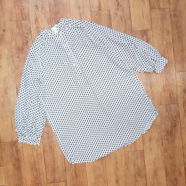 H&M 패턴원피스 66-77 새상품