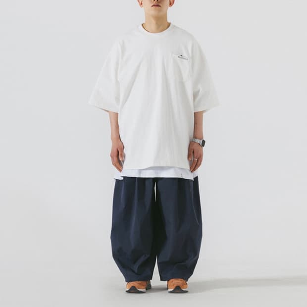 새상품 앵글런 벌룬 팬츠 네이비