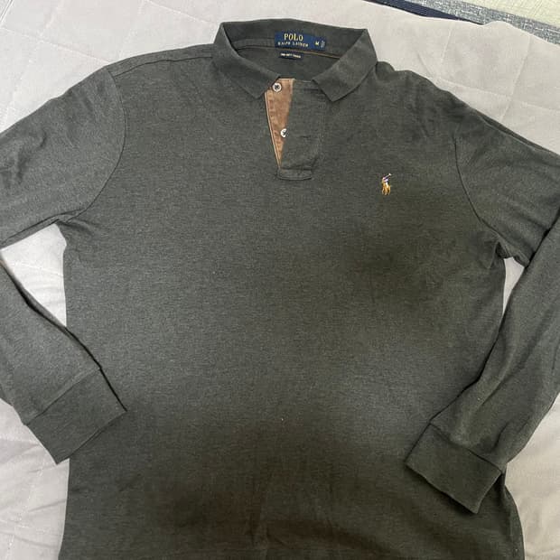 폴로 랄프로렌 긴팔 카라티M