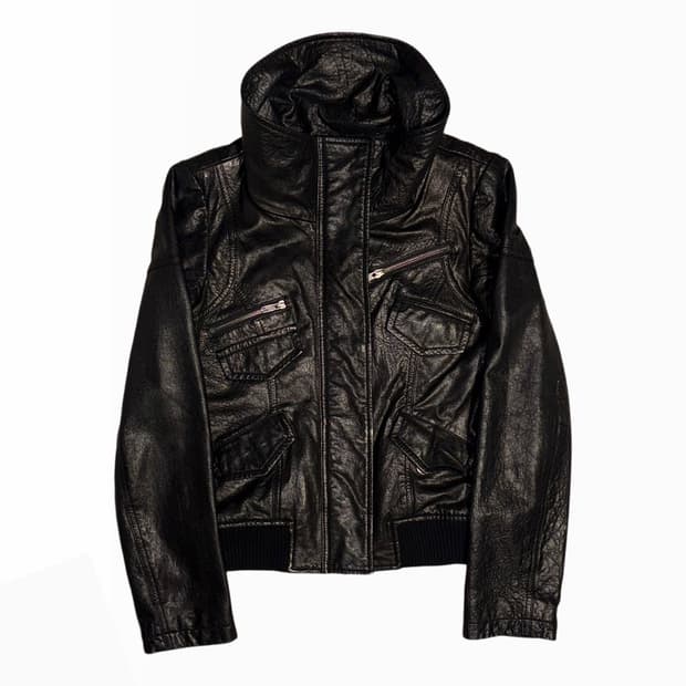 [S] Theory Leather Jacket