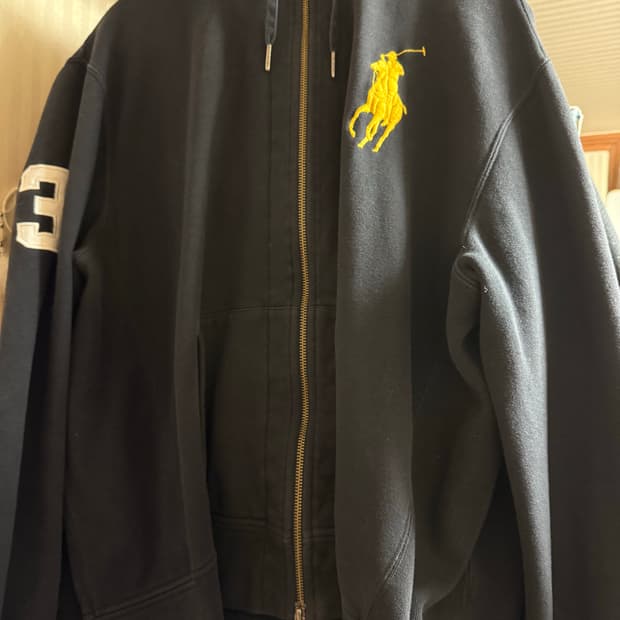 폴로 빅포니 후드집업 XL