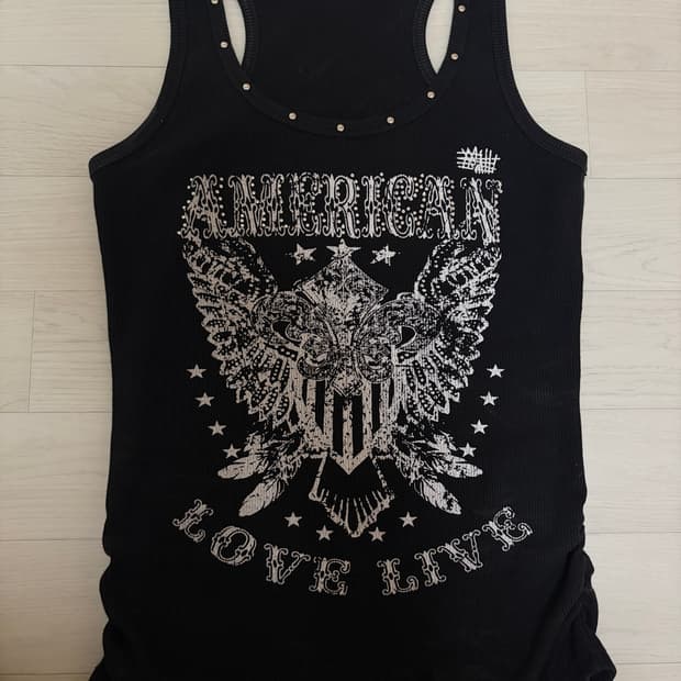 AMERICAN LOVE LIVE cubic 슬리브리스 나시