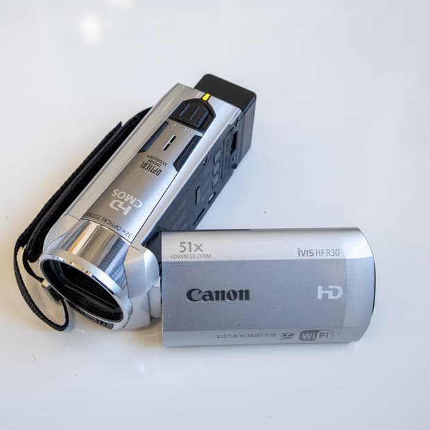 Canon Ivis HF R30 / 빈티지 디지털 캠코더