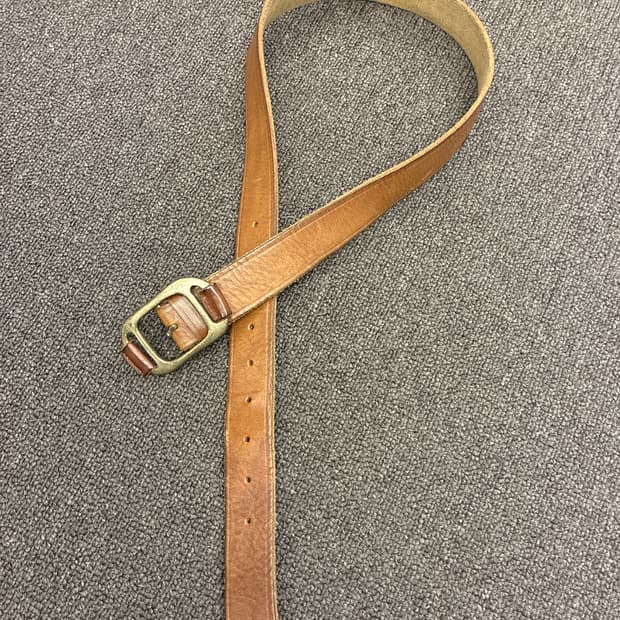 Japanese vintage 여성 웨스턴 가죽 벨트