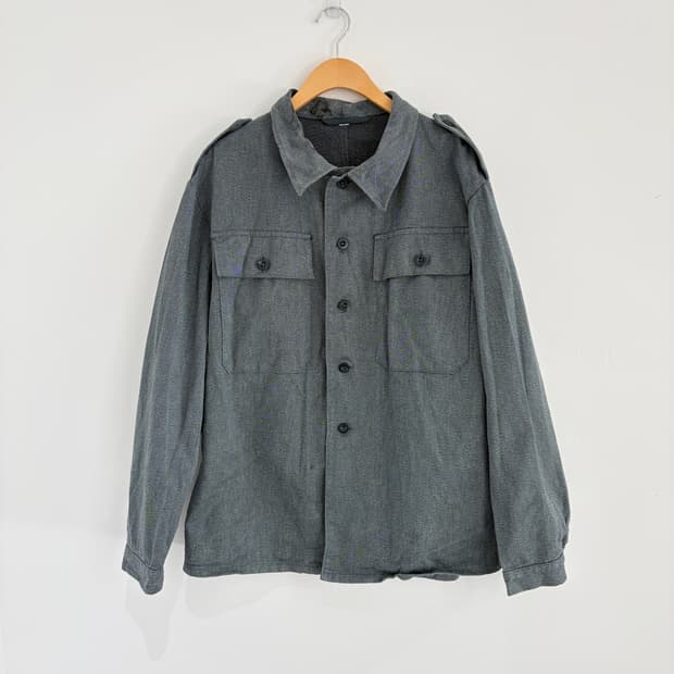 50-60's Swiss army fatigue jacket