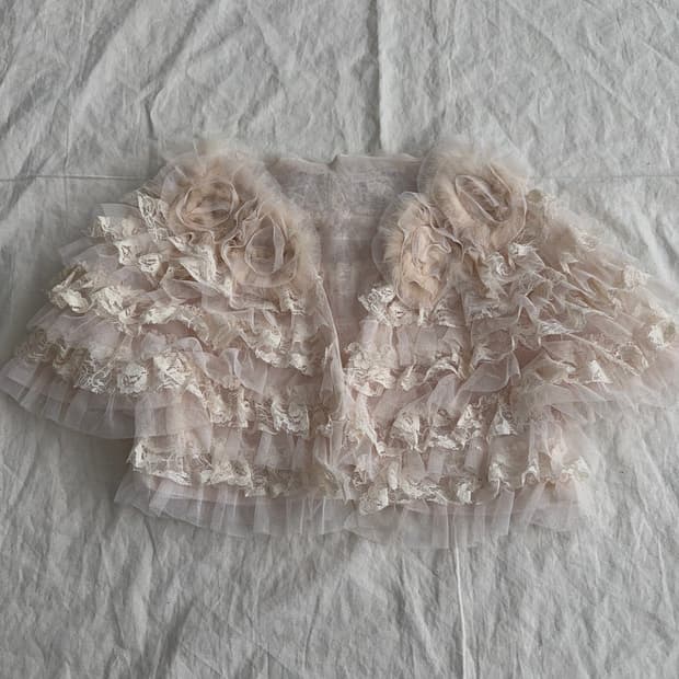 엔틱 페어리 아카이브 크롭 볼레로