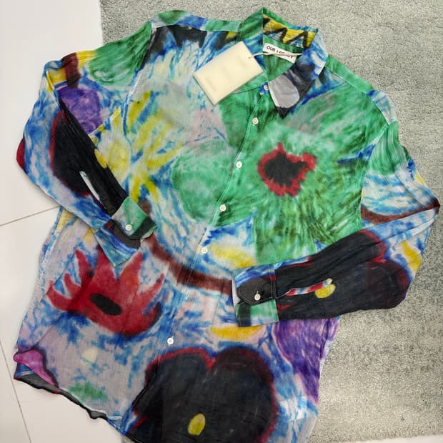 아워레가시 / 어보브 플라워 프린트 셔츠 / 50