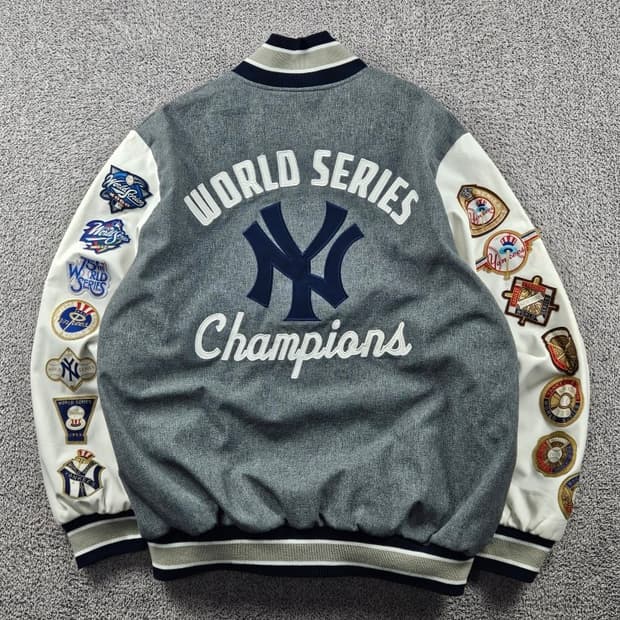 G-III 뉴욕 양키스 월드 시리즈 챔피언 바시티 자켓(XL)/10812
