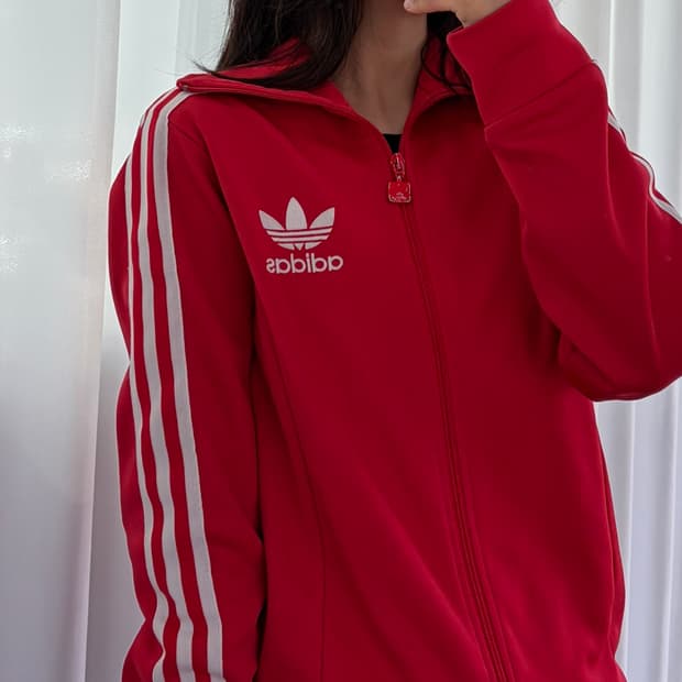 [XS]아디다스 유로파 레드 트랙탑 져지