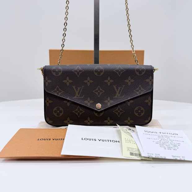 [S+급/OS] 루이비통 포쉐트 펠리시 모노그램 여성백 가방