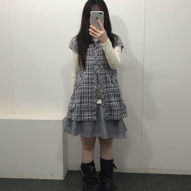 ♫ 그레이 소녀 코디 ⏺ (5p)