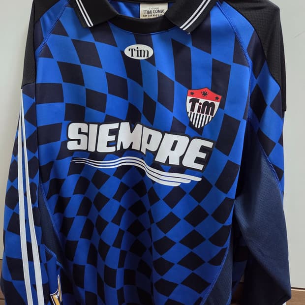 [FREE]TimComix 팀코믹스 실버,네이비 체커보드 싸커져지