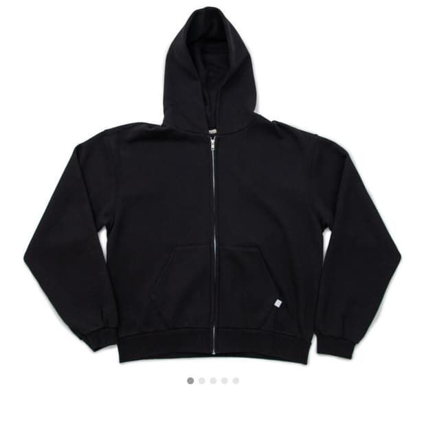 77c 블랙 후드집업 교환