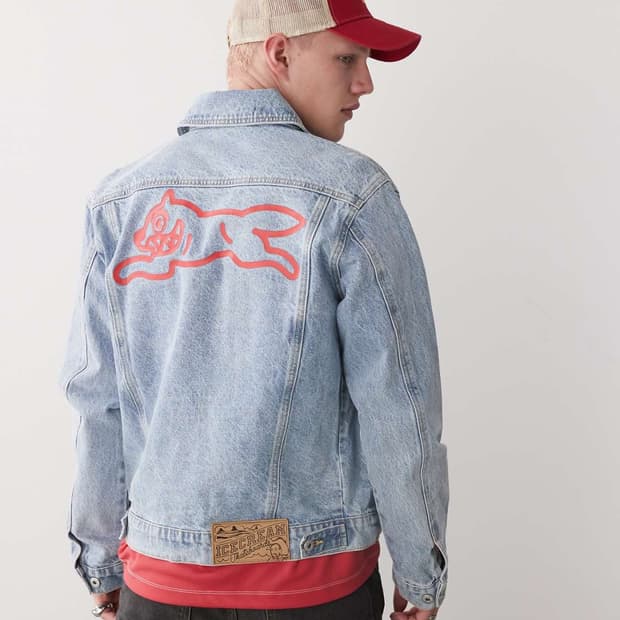 icecream 러닝독 데님 자켓