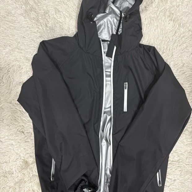 [새상품급 M] better than life 바람막이 블랙